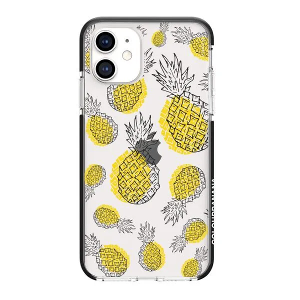 iPhone Case - Yellow Pineapple