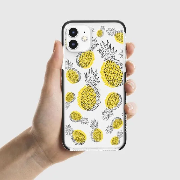 iPhone Case - Yellow Pineapple