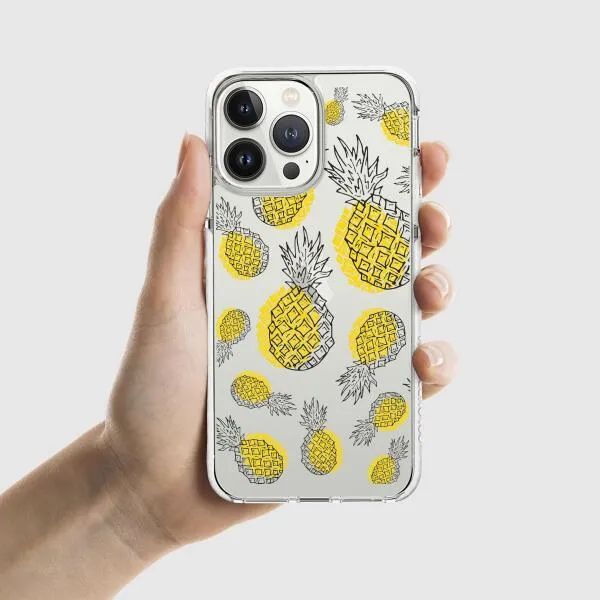 iPhone Case - Yellow Pineapple