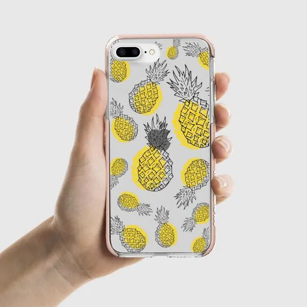 iPhone Case - Yellow Pineapple