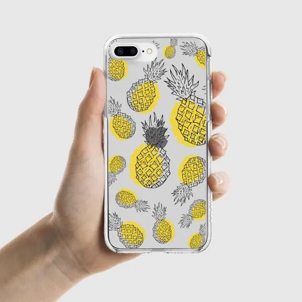 iPhone Case - Yellow Pineapple