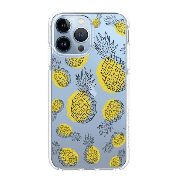 iPhone Case - Yellow Pineapple