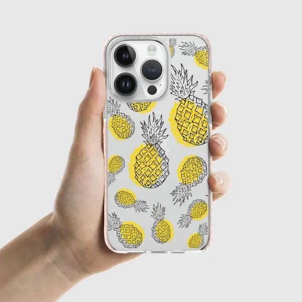 iPhone Case - Yellow Pineapple