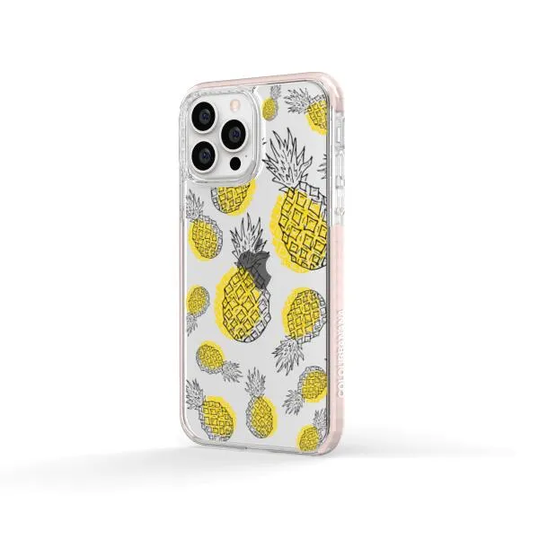 iPhone Case - Yellow Pineapple