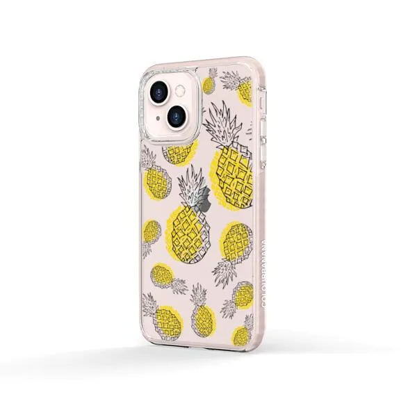 iPhone Case - Yellow Pineapple