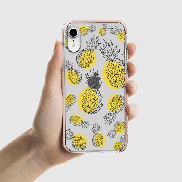 iPhone Case - Yellow Pineapple