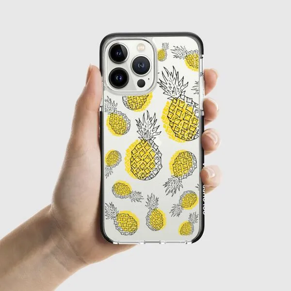 iPhone Case - Yellow Pineapple