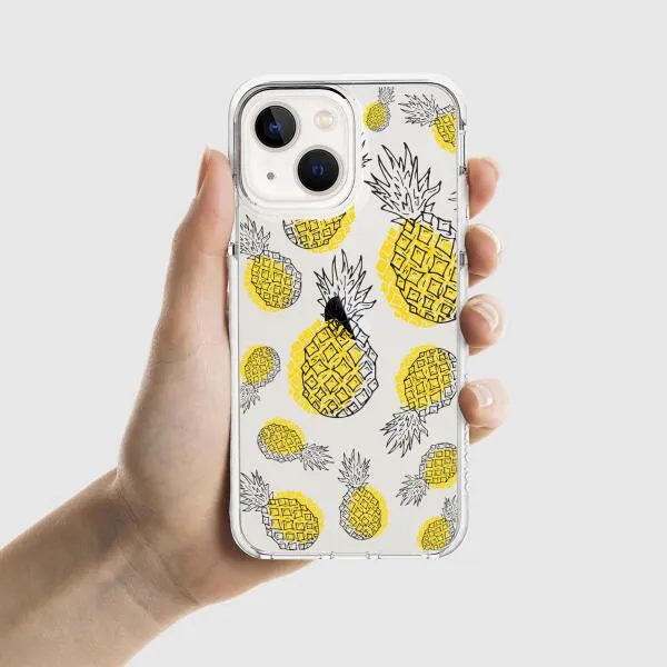 iPhone Case - Yellow Pineapple