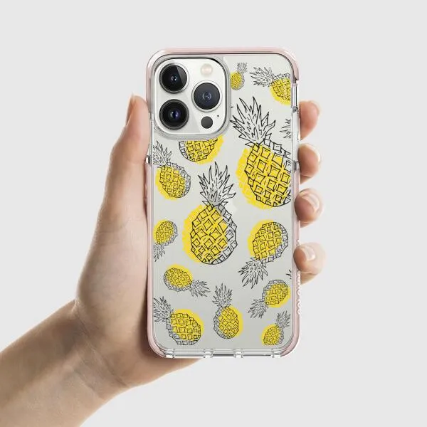 iPhone Case - Yellow Pineapple