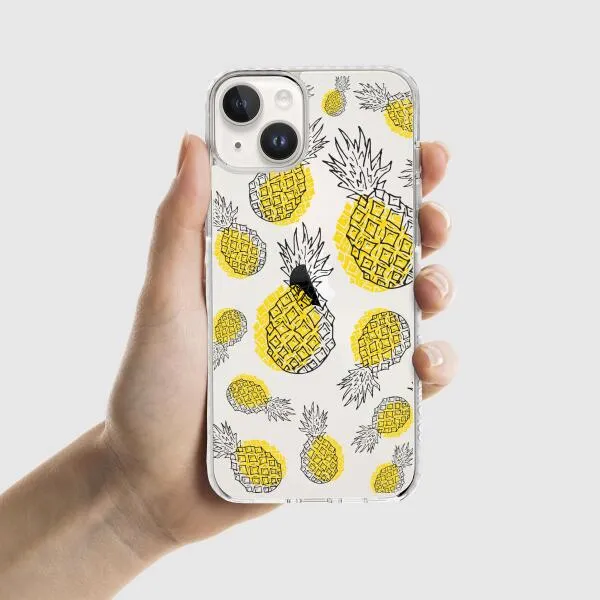 iPhone Case - Yellow Pineapple