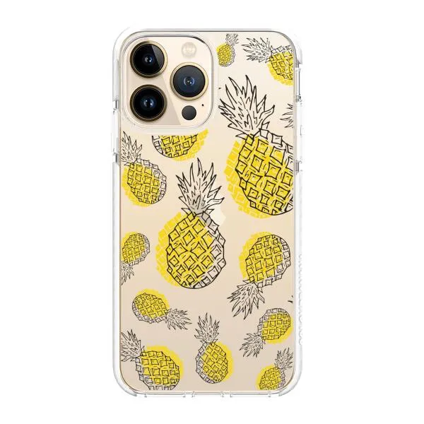 iPhone Case - Yellow Pineapple
