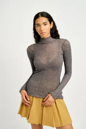 Jane Turtleneck Dark Grey