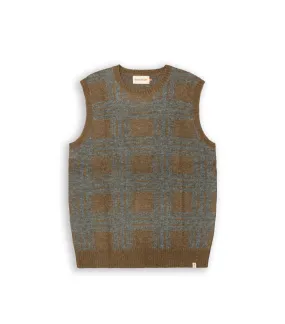 Loose Knit Gray Vest