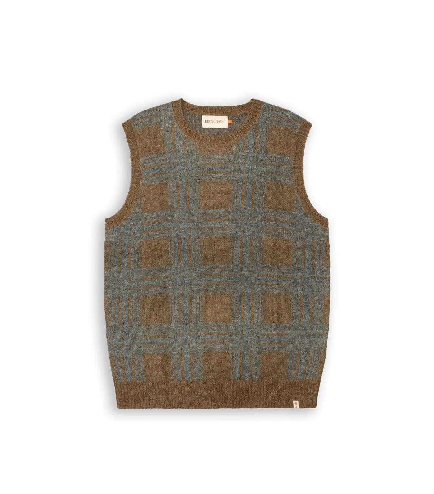 Loose Knit Gray Vest