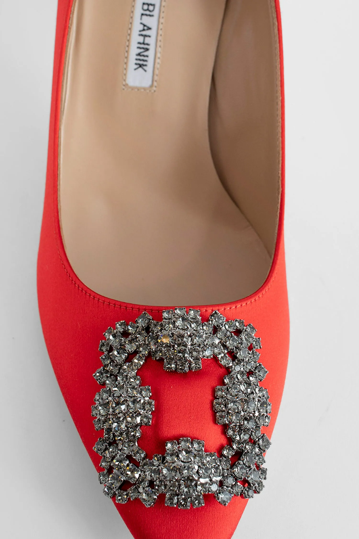 MANOLO BLAHNIK WOMAN RED PUMPS
