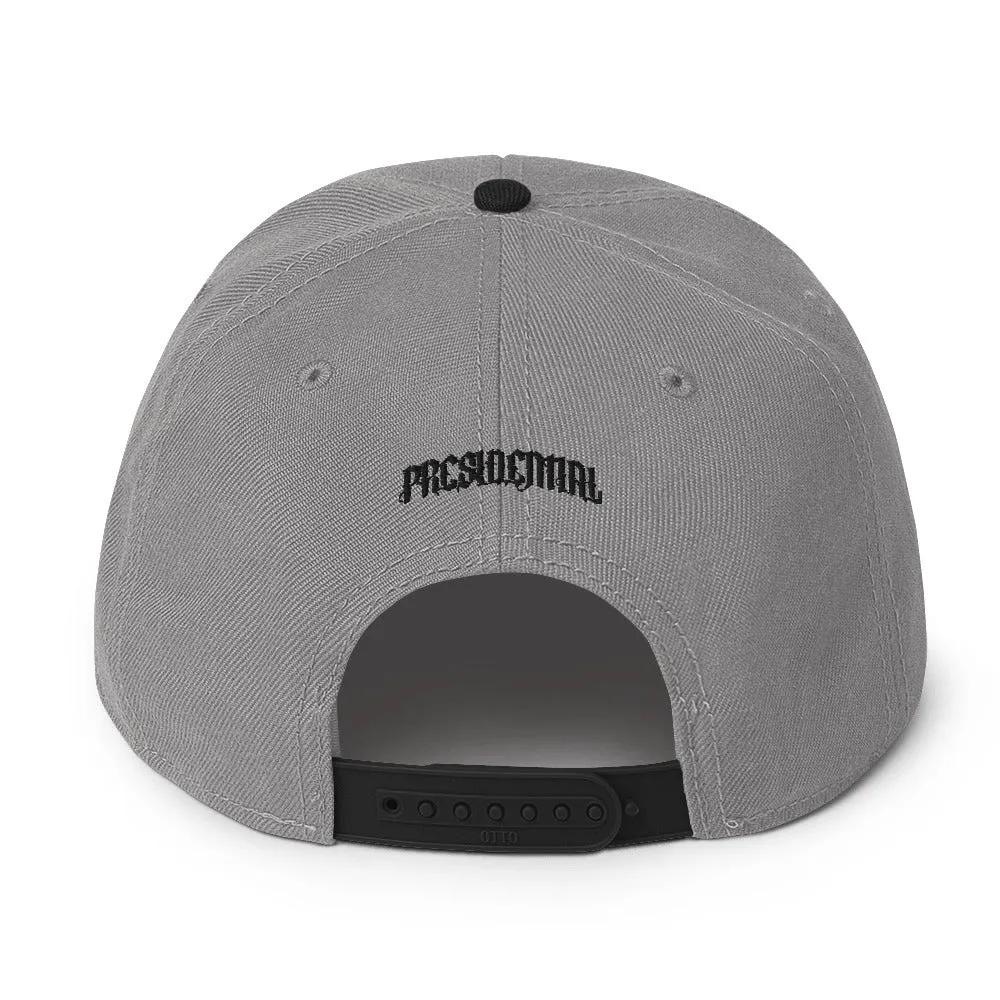 Presidential® Snapback Hat Black letter Presidential Logo