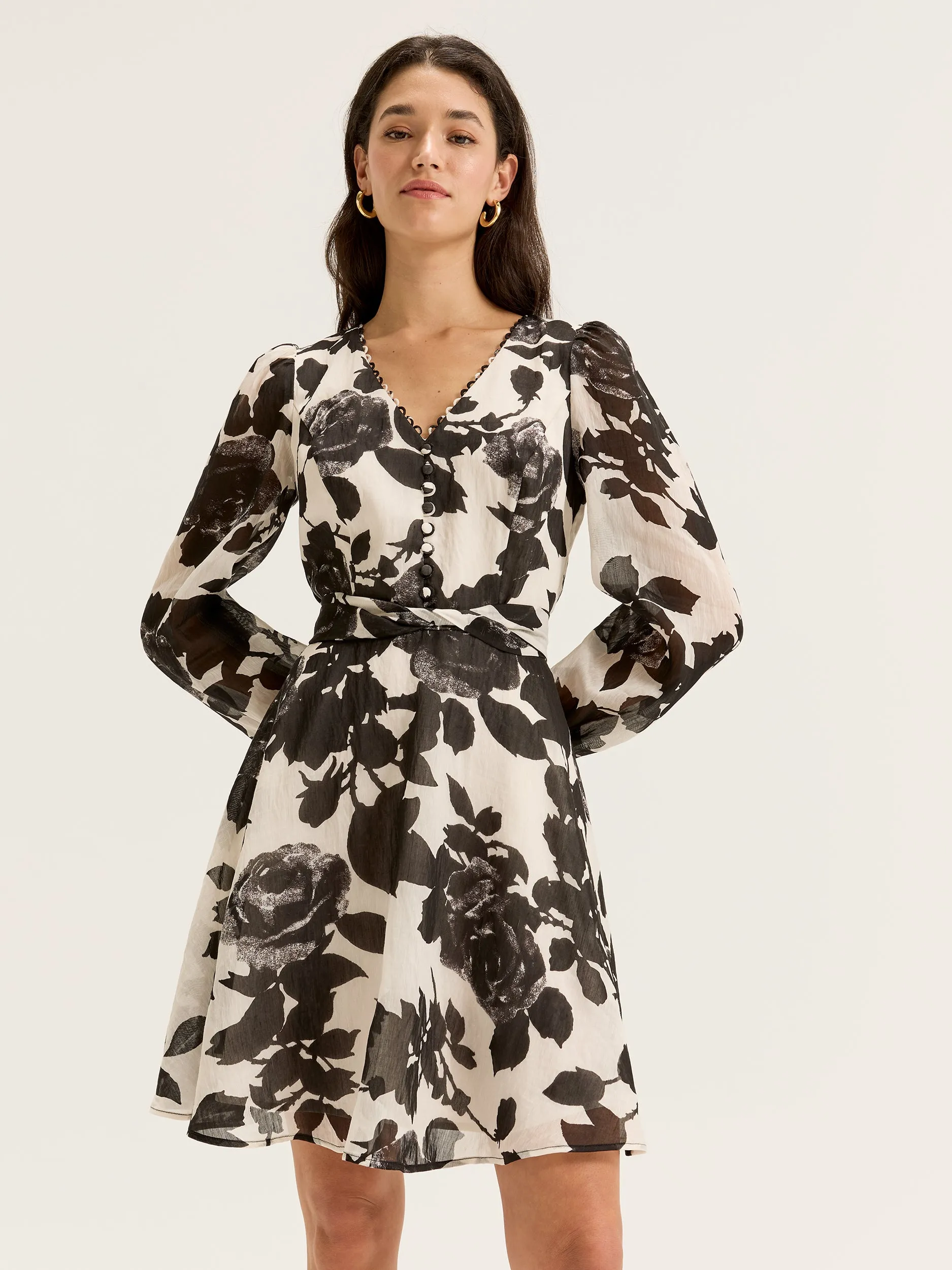 Rose Adagio Mini Dress