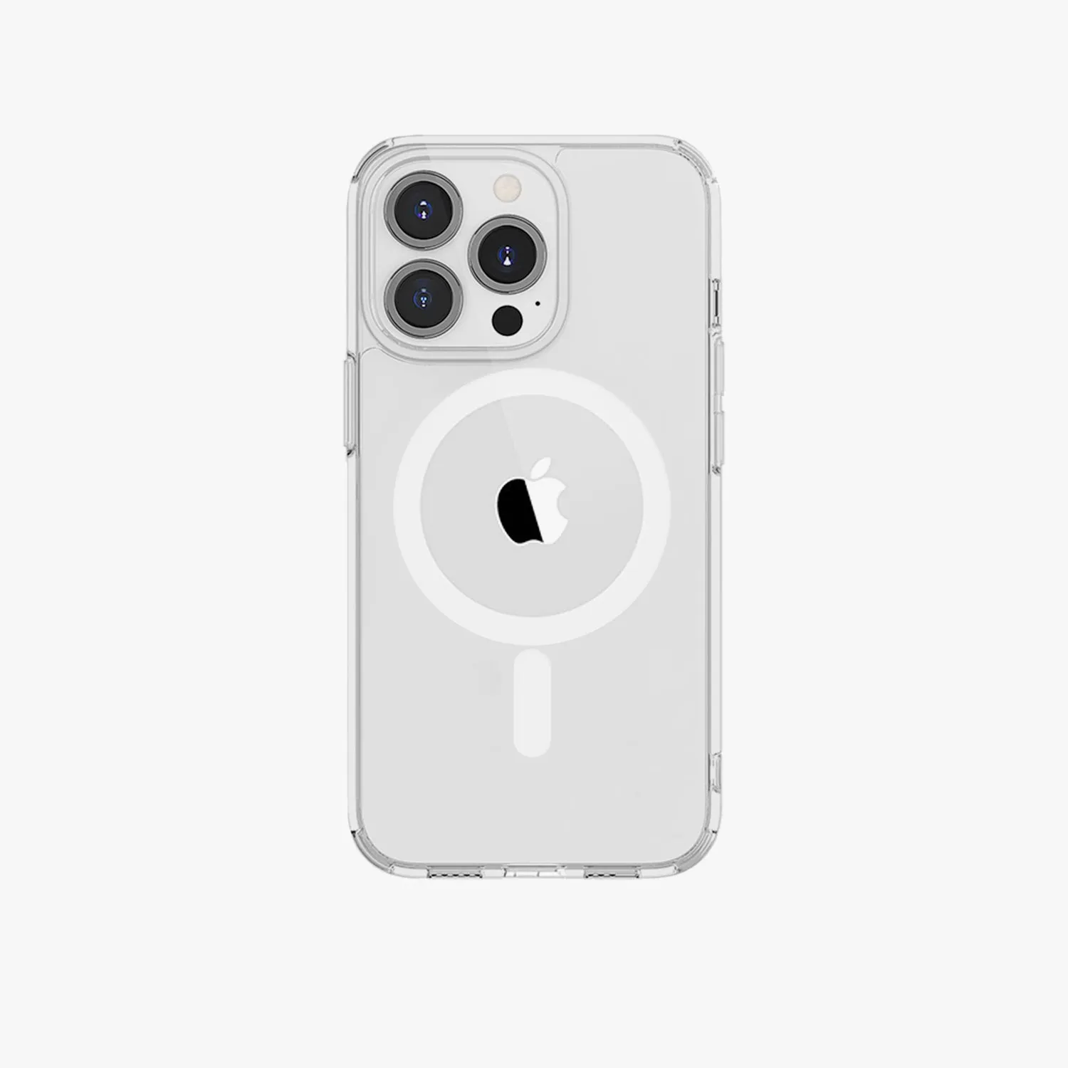 Sleek iPhone 16 MagSafe Leather Flip Cover with Clear Case