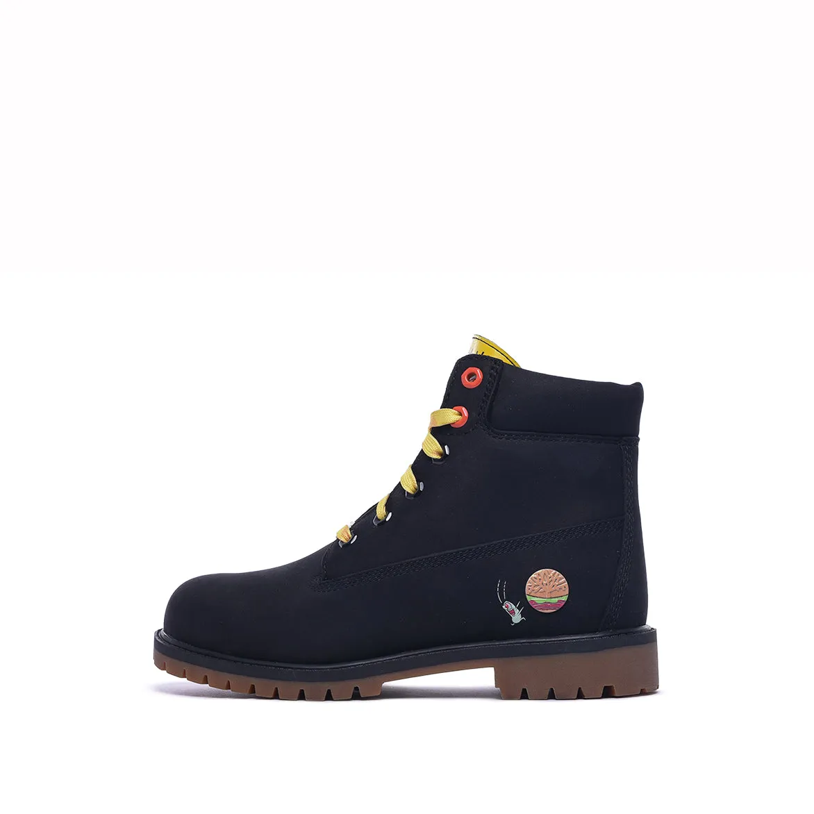 SPONGEBOB X TIMBERLAND 6" PRM BOOT (PS) - BLACK