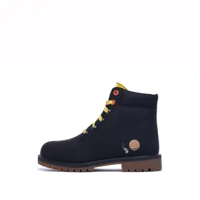 SPONGEBOB X TIMBERLAND 6" PRM BOOT (PS) - BLACK