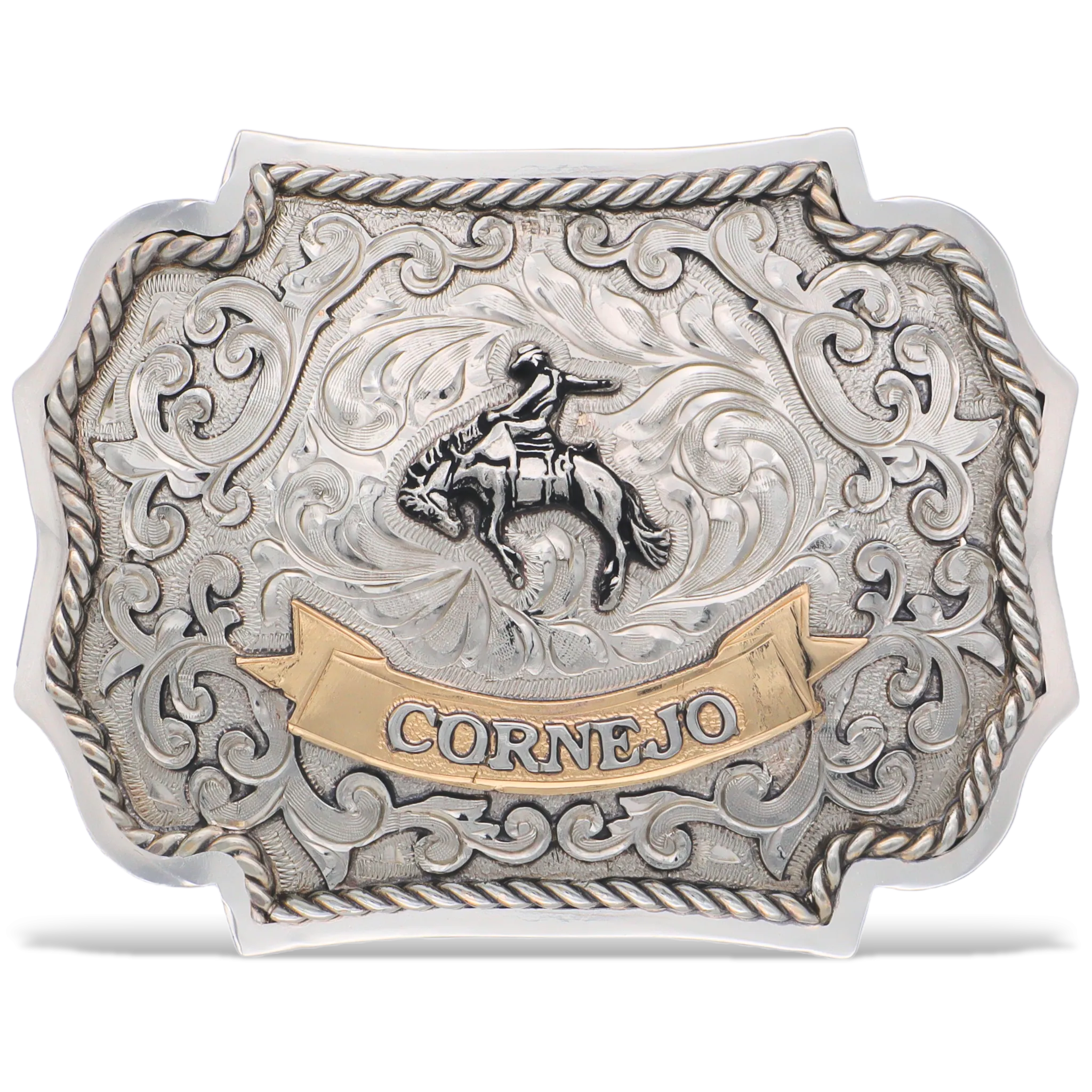 Sterling Stallion Custom Buckle