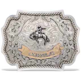 Sterling Stallion Custom Buckle