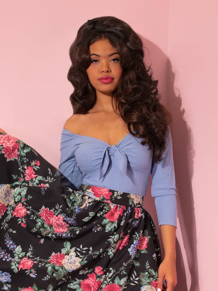 Tie Me Up Top in Sunset Blue - Vixen by Micheline Pitt