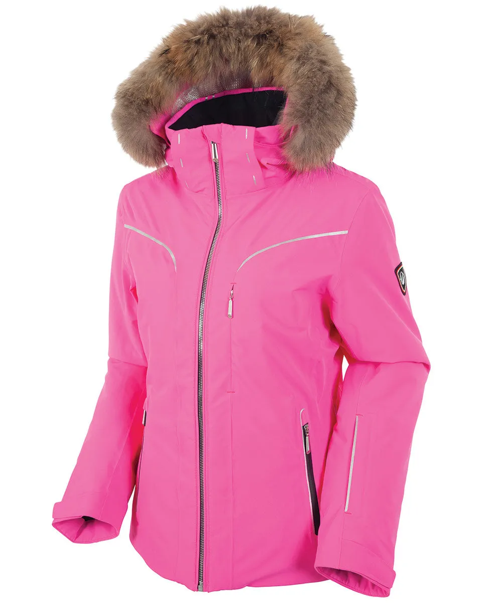 Women's Gia Insulated Jacket with Removable Fur Ruff