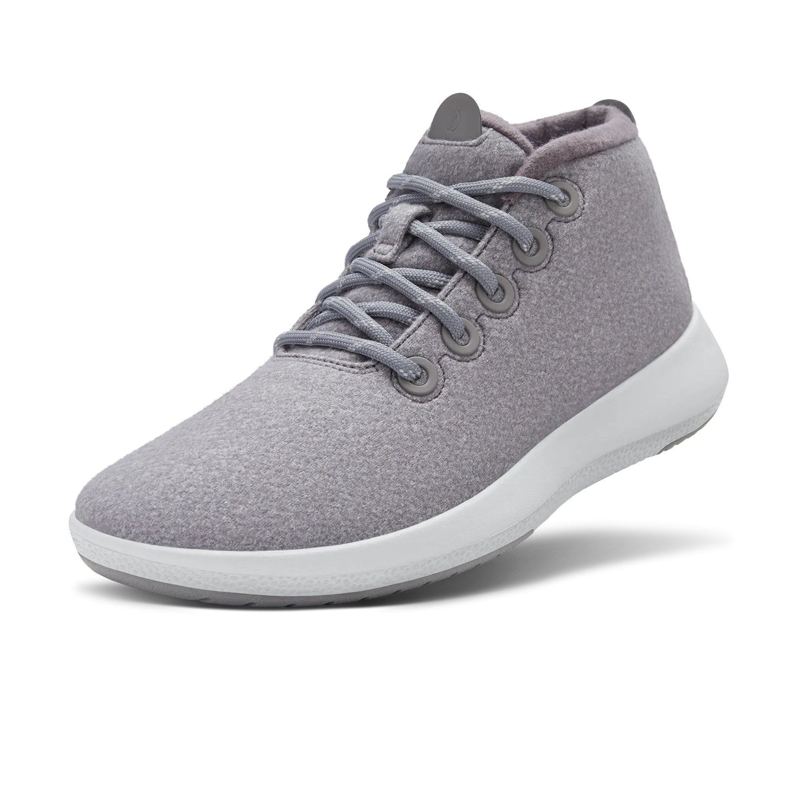 Women's Wool Runner-up Mizzles - Medium Grey (Light Grey Sole)