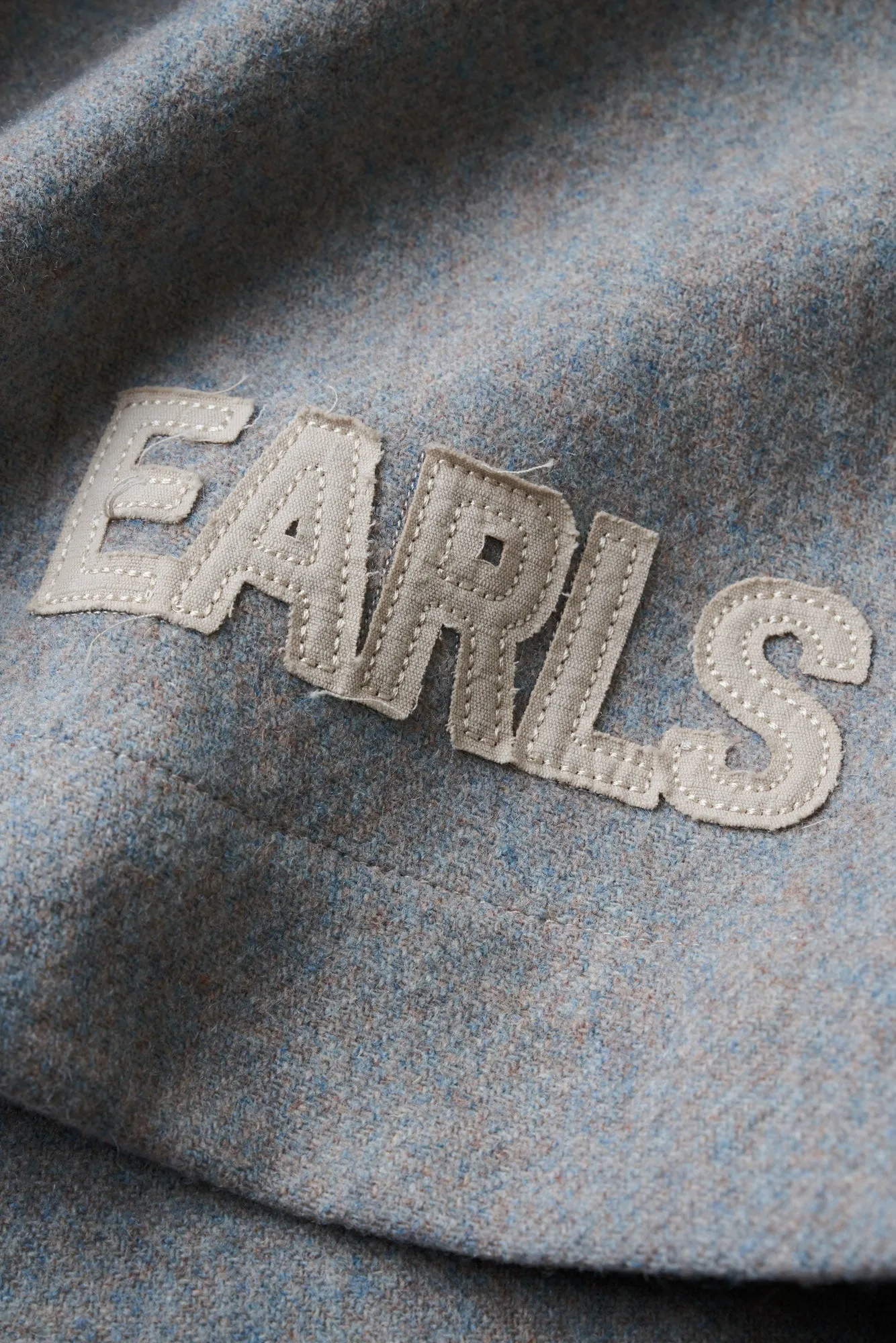 Wool Overshirt - Blue/Grey