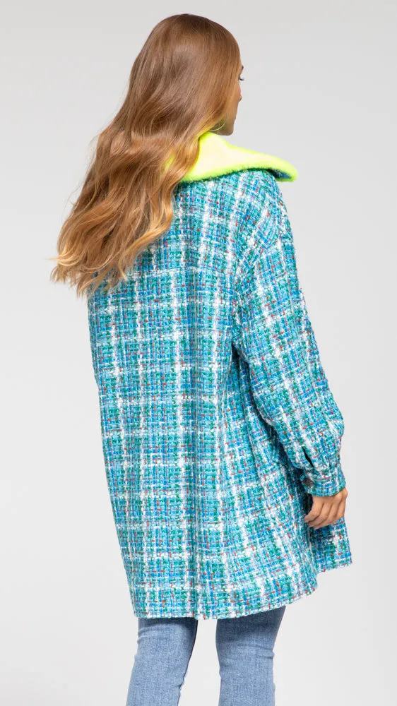 Zorm2 Fake Fur Collar Coat
