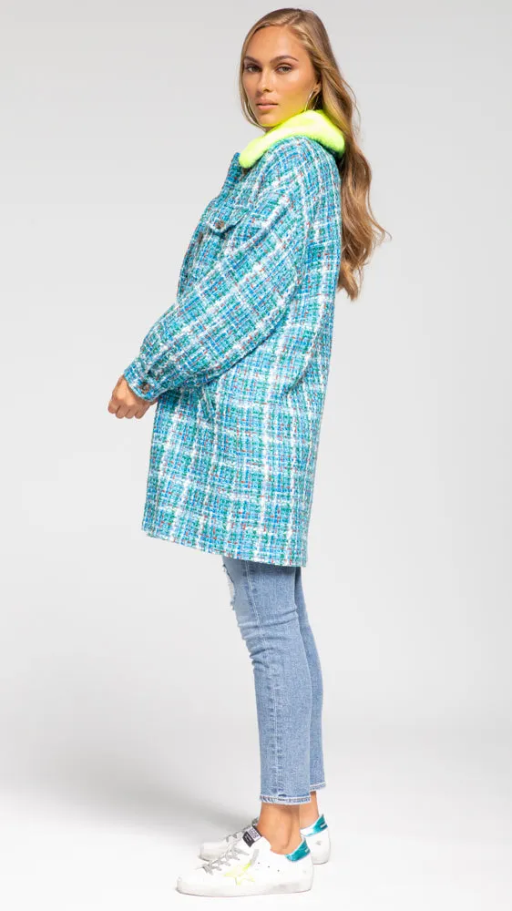 Zorm2 Fake Fur Collar Coat